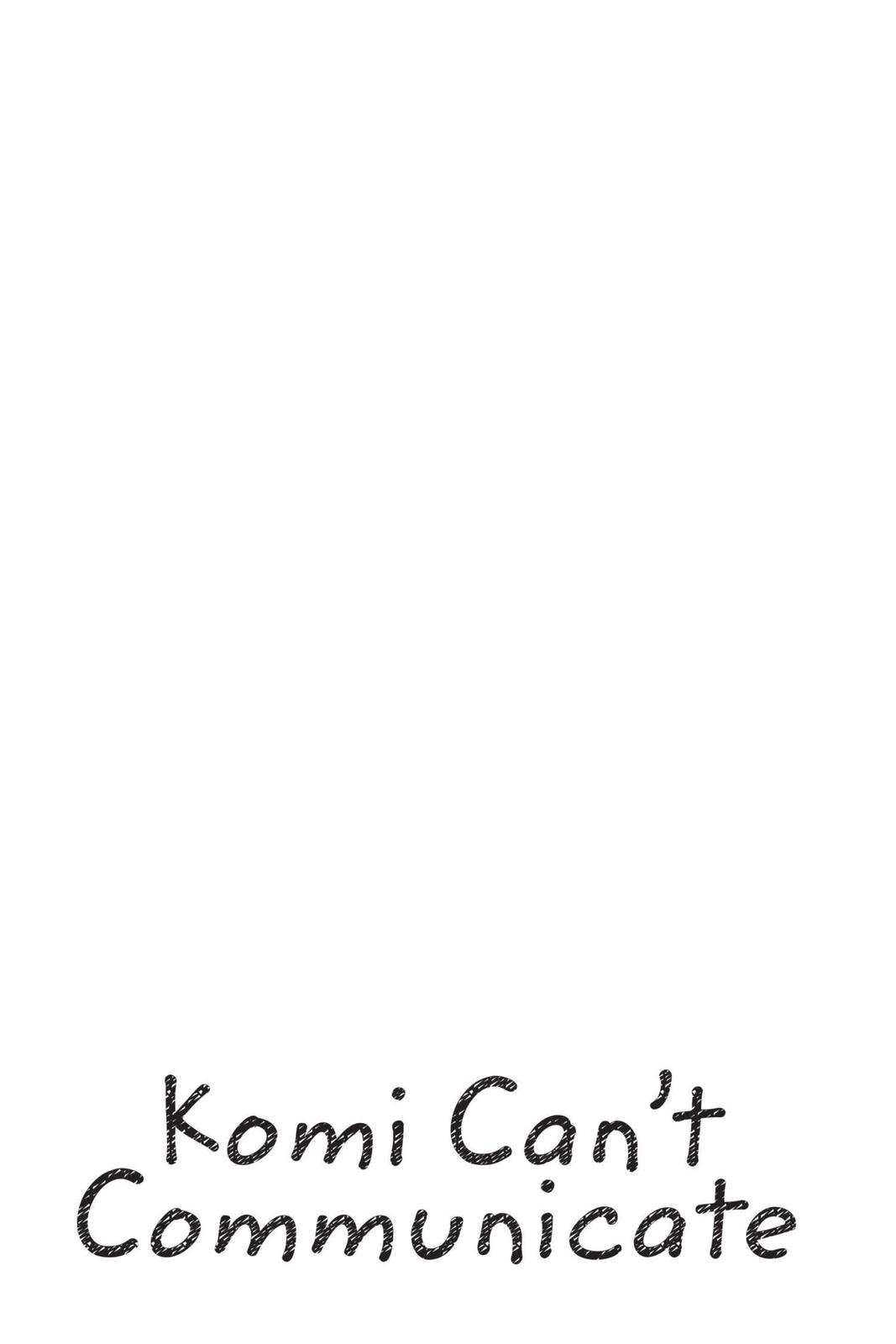 Read Komi Can't Communicate Manga Online