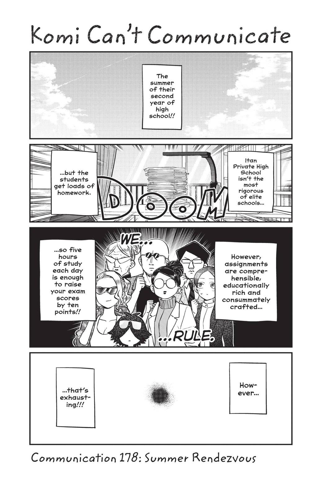 Read Komi Can't Communicate Manga Online