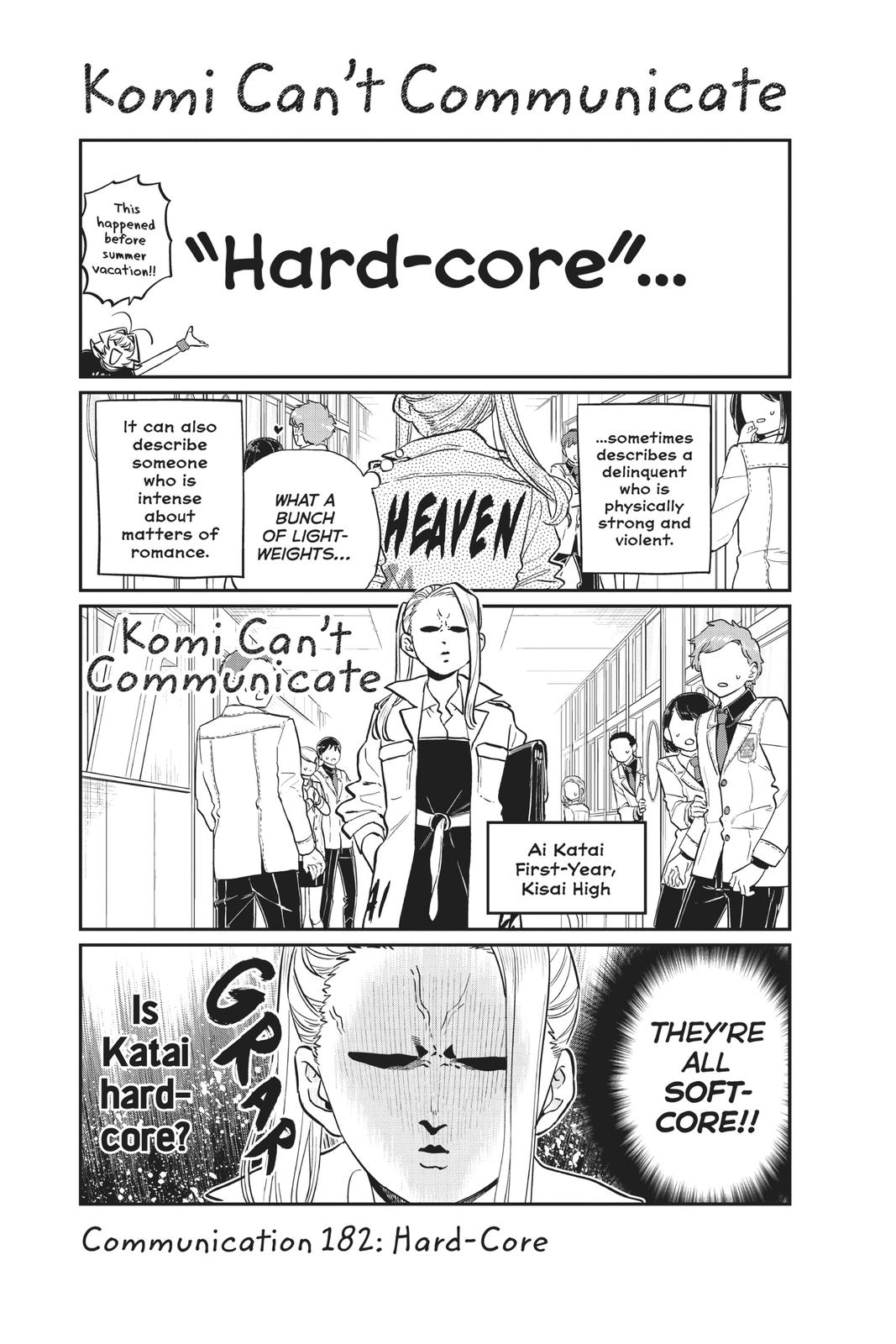 Read Komi Can't Communicate Manga Online