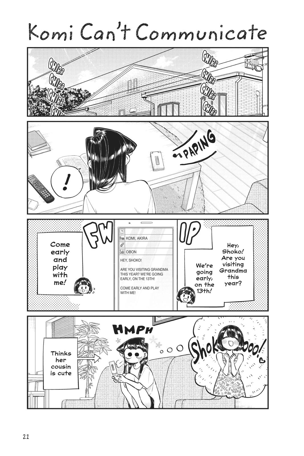 Read Komi Can't Communicate Manga Online