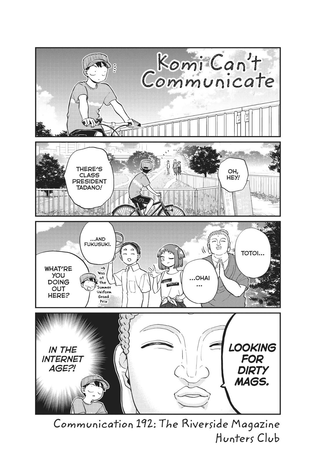 Read Komi Can't Communicate Manga Online