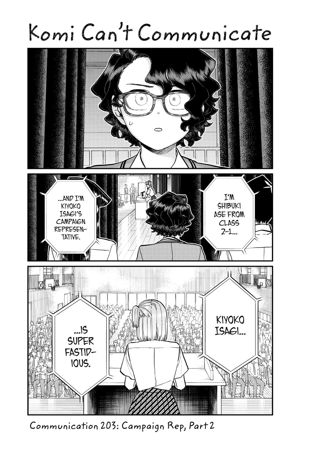 Read Komi Can't Communicate Manga Online
