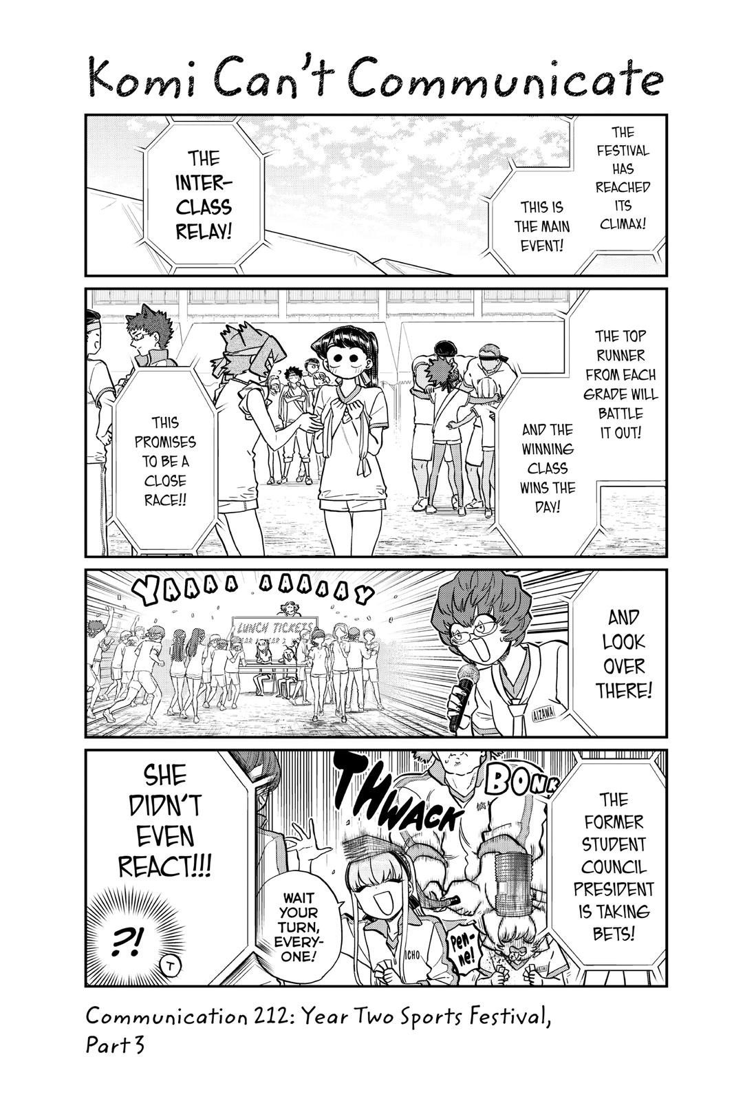 Read Komi Can't Communicate Manga Online