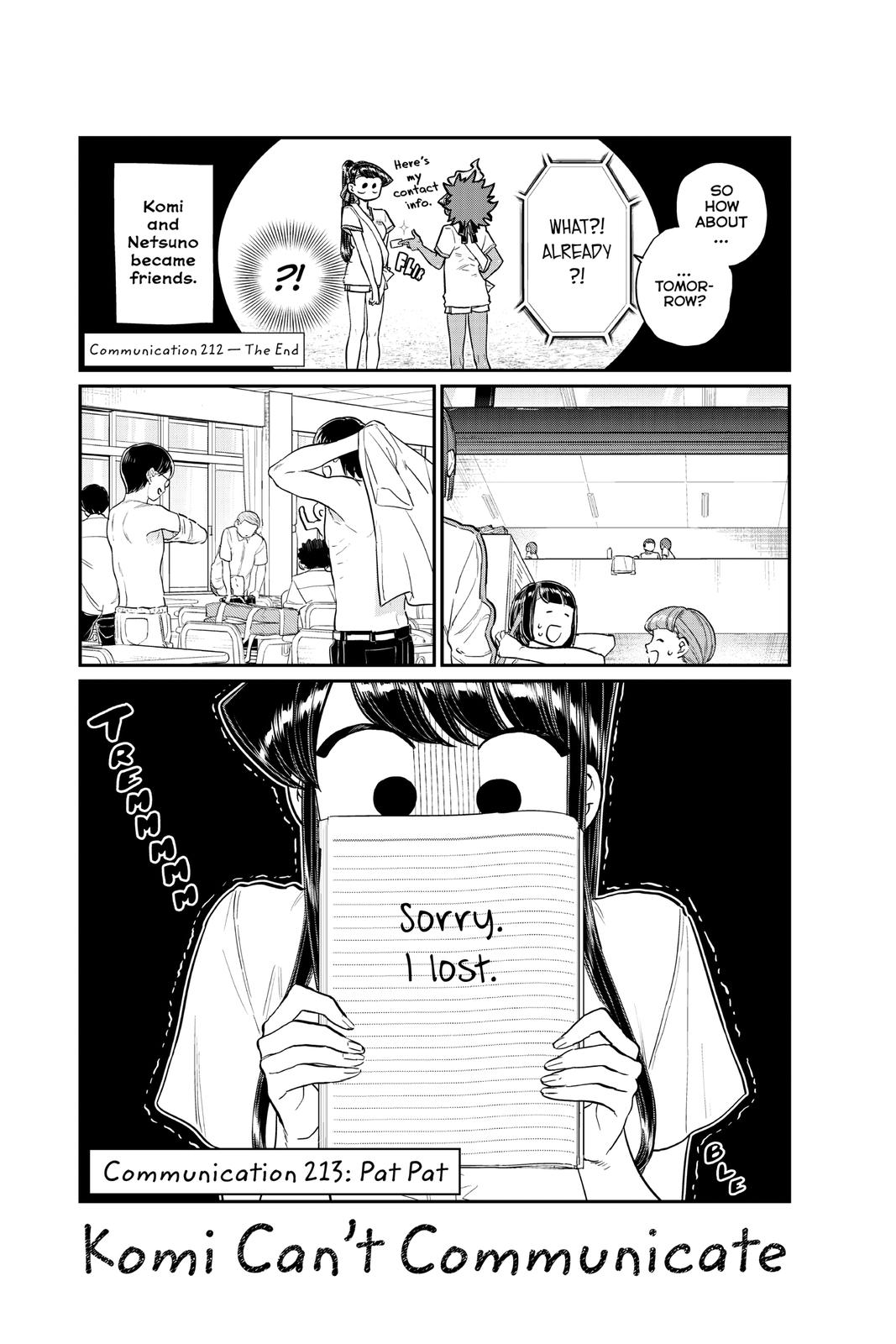 Read Komi Can't Communicate Manga Online