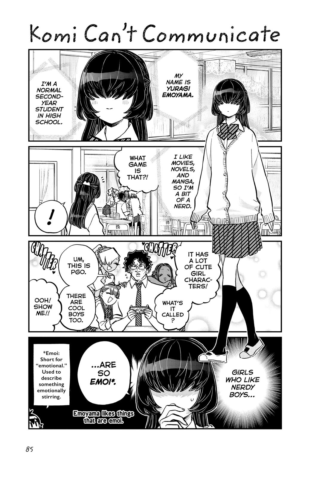 Read Komi Can't Communicate Manga Online