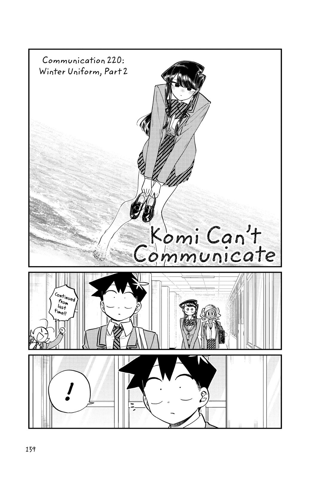 Read Komi Can't Communicate Manga Online