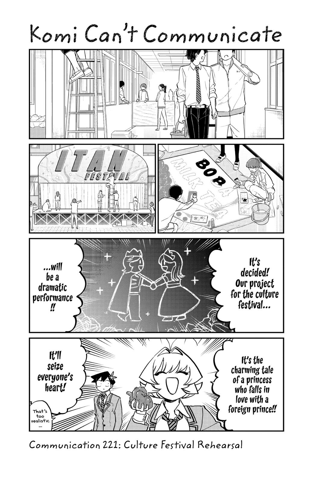 Read Komi Can't Communicate Manga Online