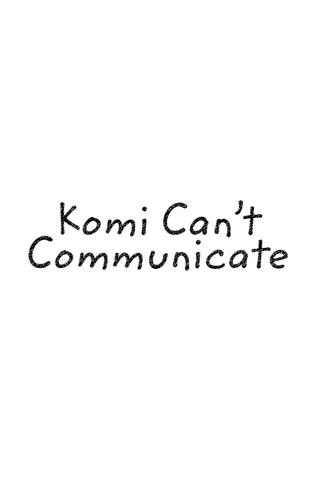 Read Komi Can't Communicate Manga Online