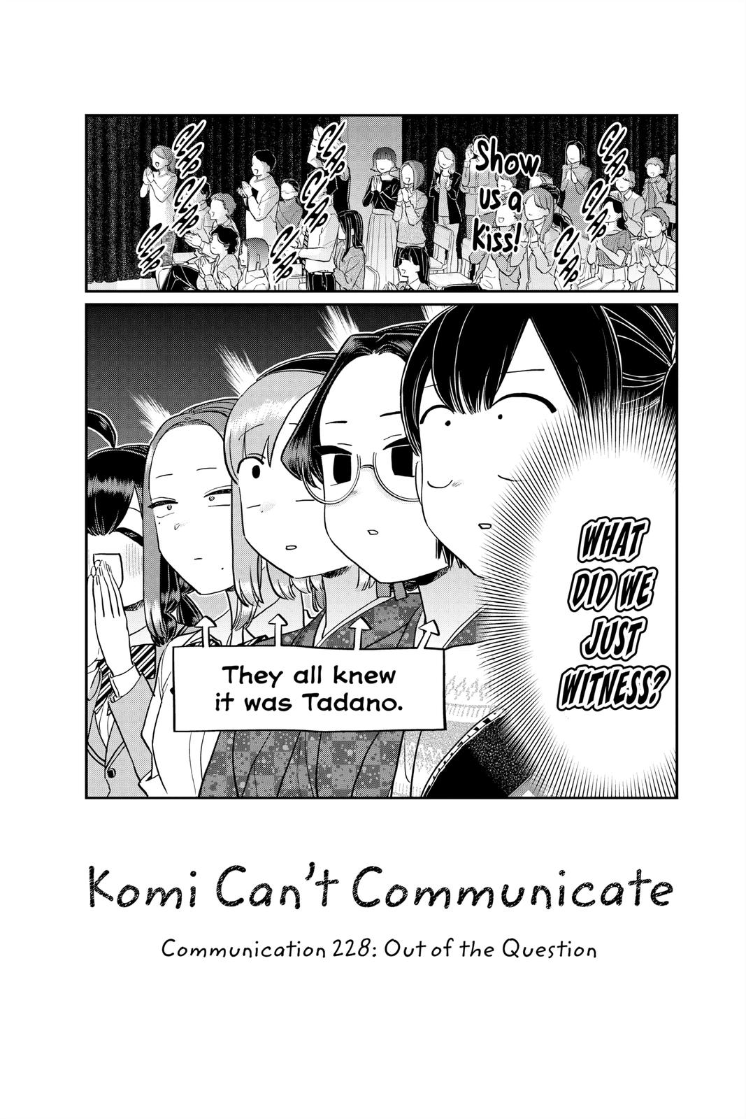 Read Komi Can't Communicate Manga Online