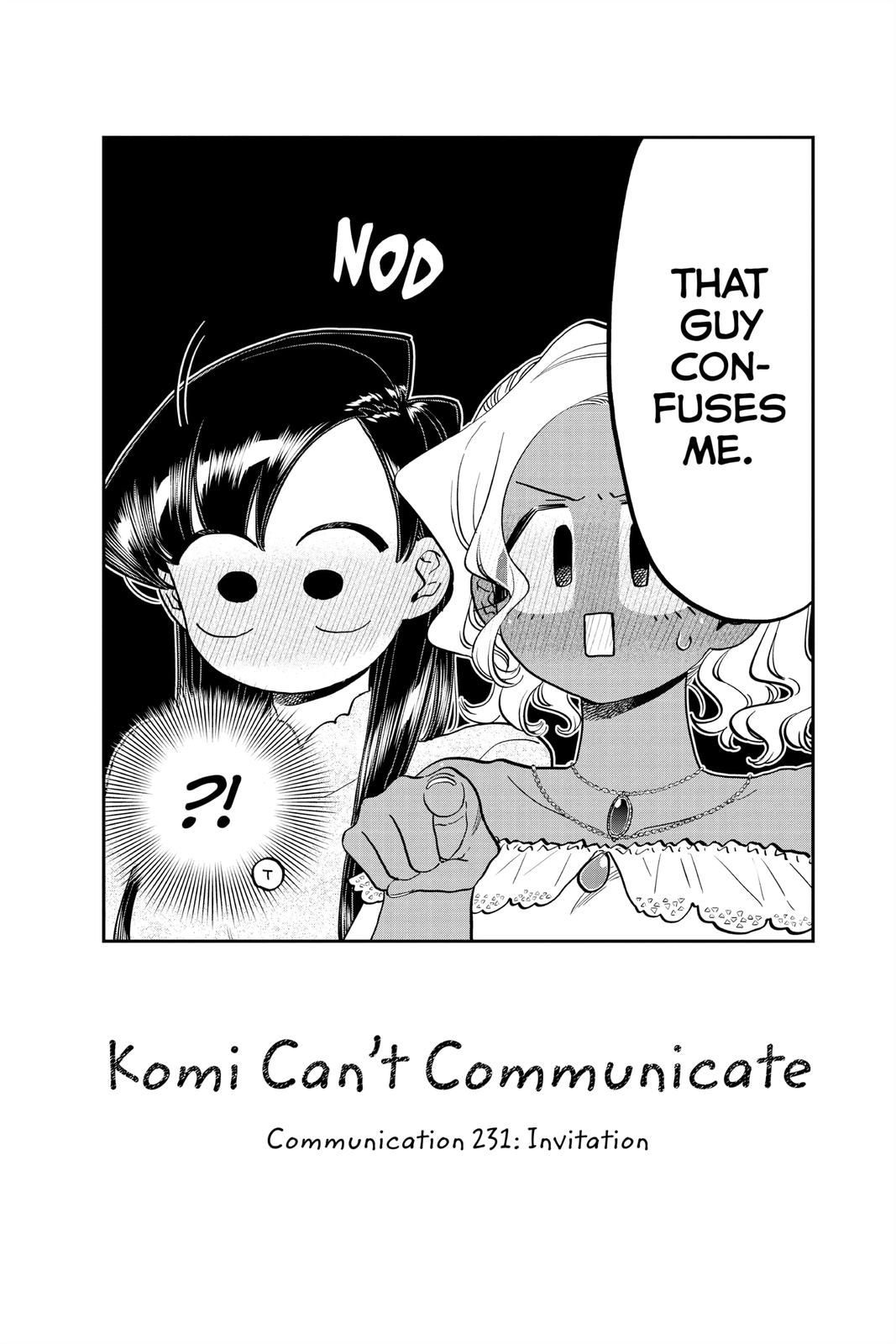 Read Komi Can't Communicate Manga Online