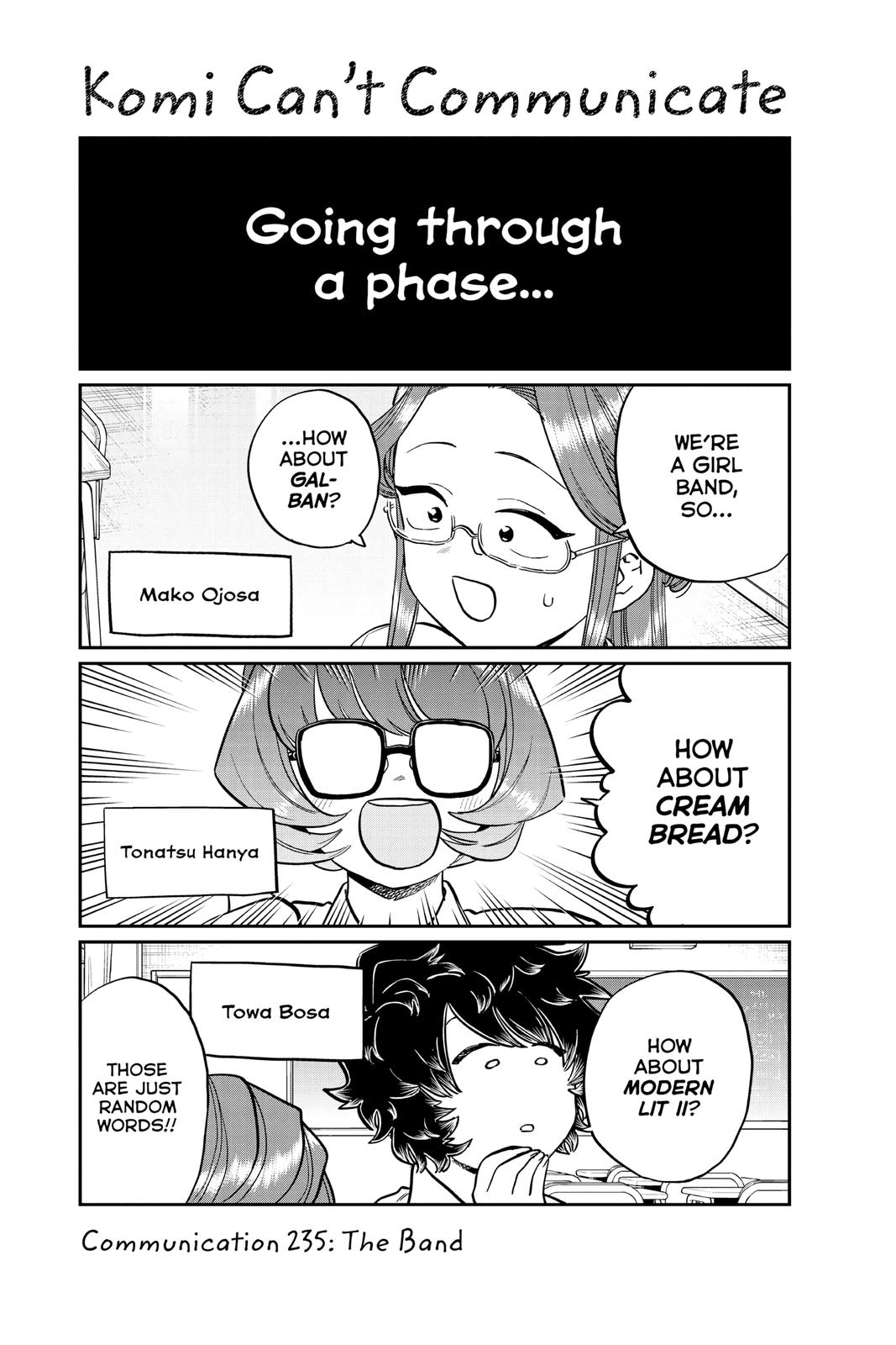 Read Komi Can't Communicate Manga Online