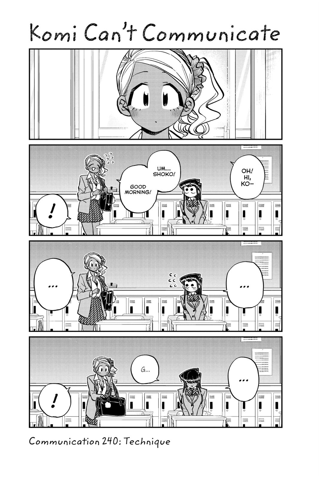 Read Komi Can't Communicate Manga Online