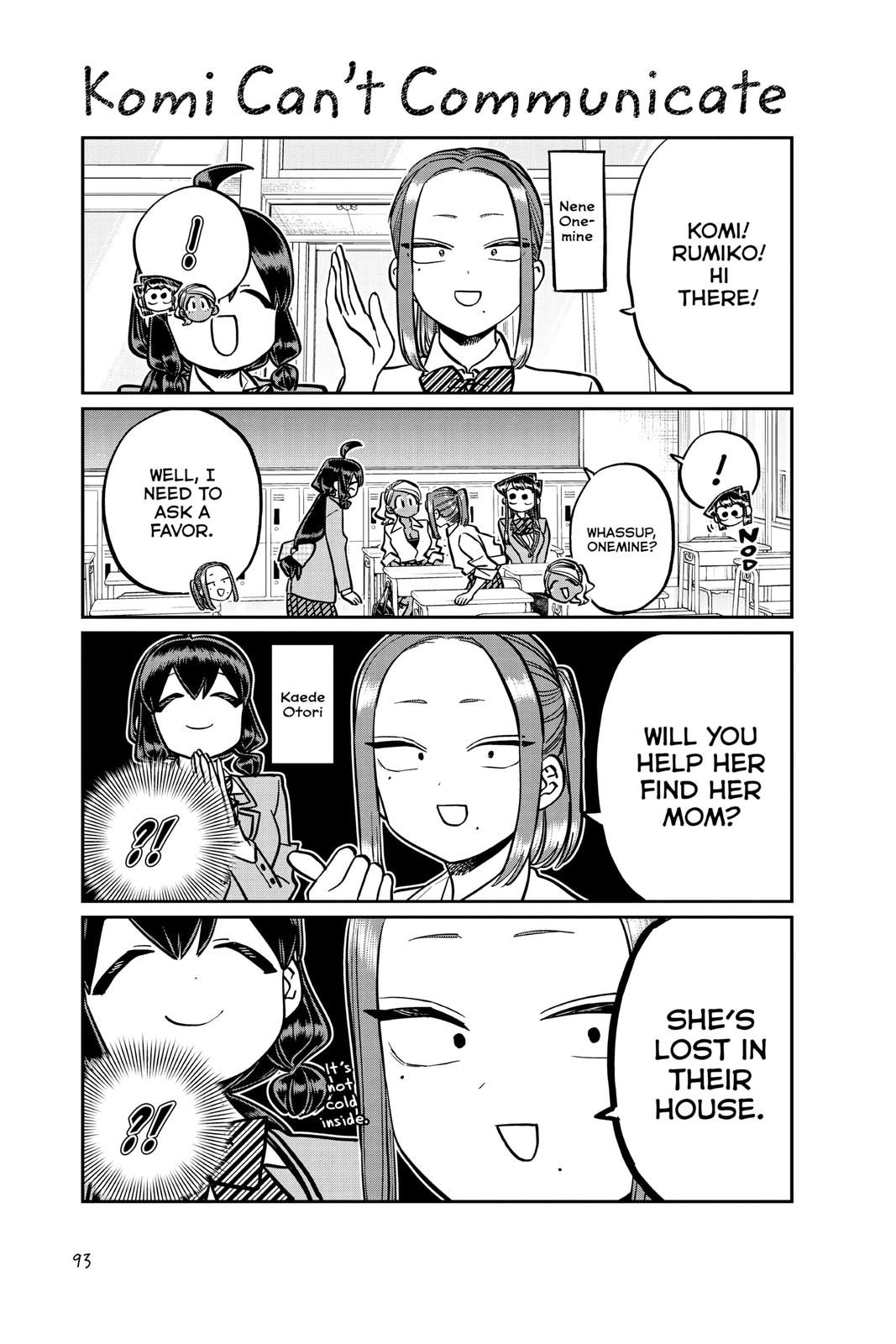 Read Komi Can't Communicate Manga Online
