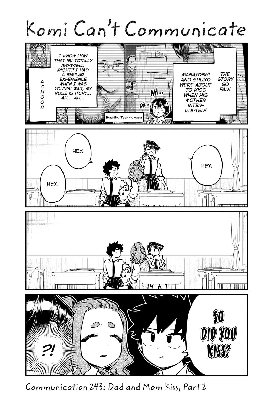 Read Komi Can't Communicate Manga Online
