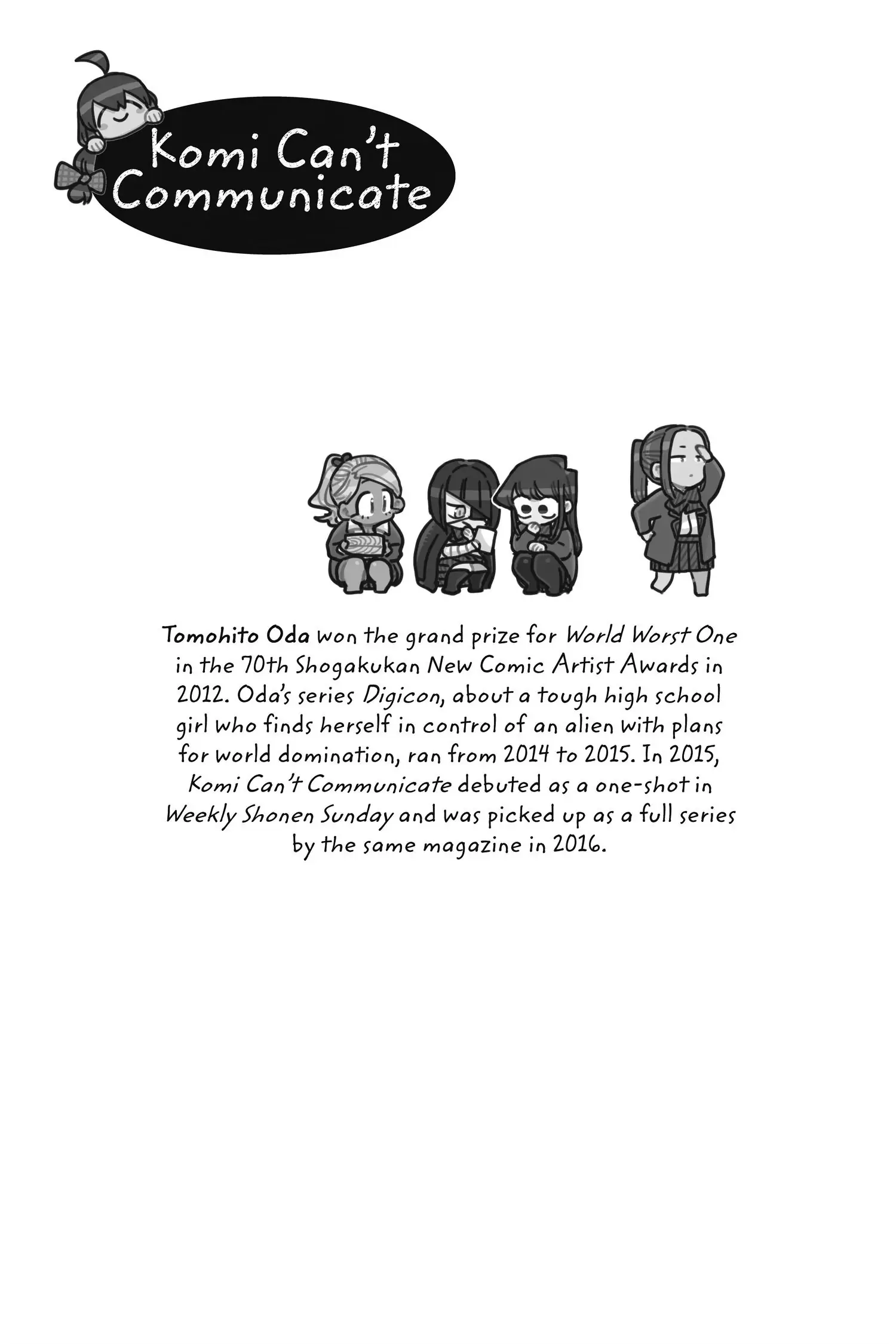 Read Komi Can't Communicate Manga Online