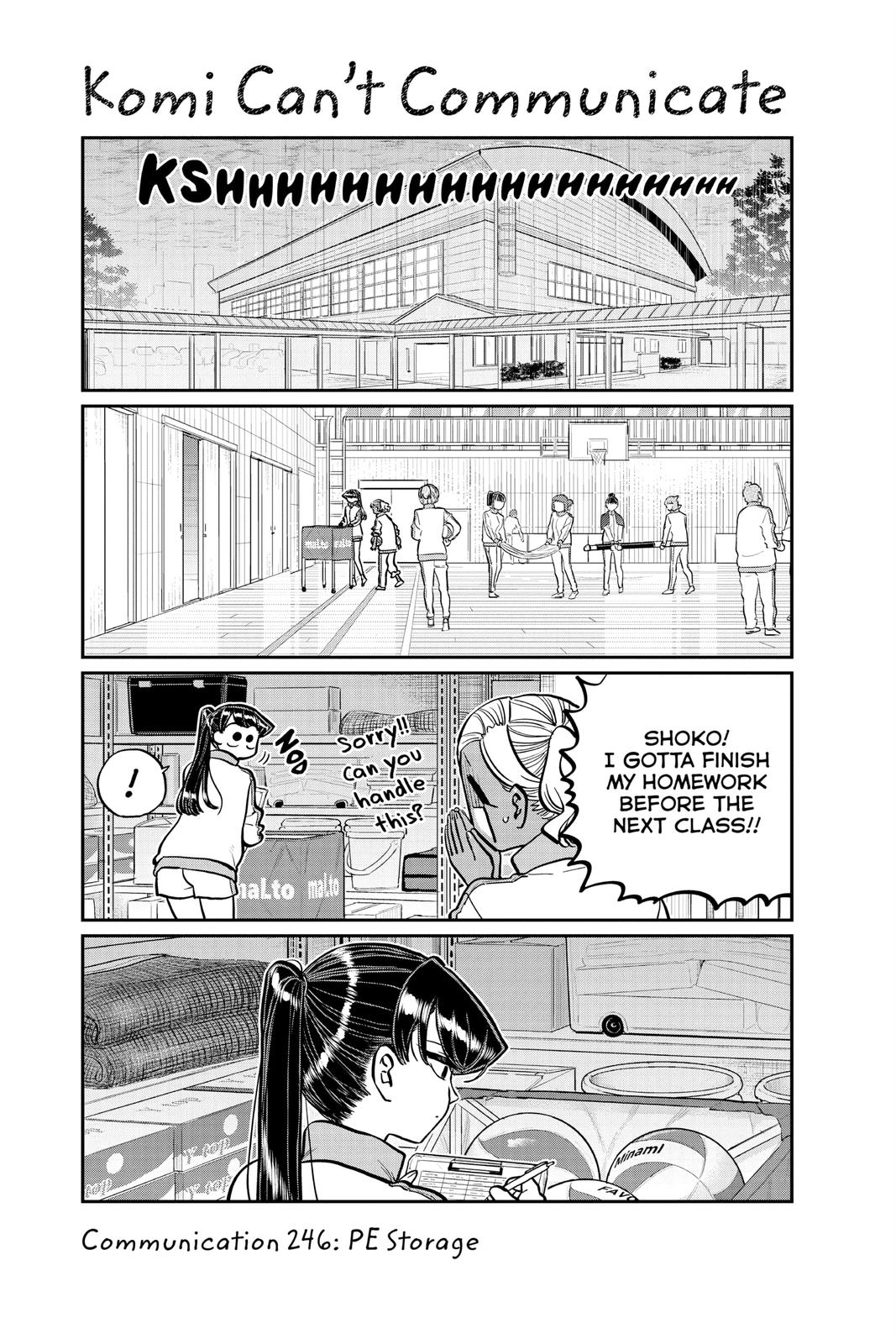 Read Komi Can't Communicate Manga Online