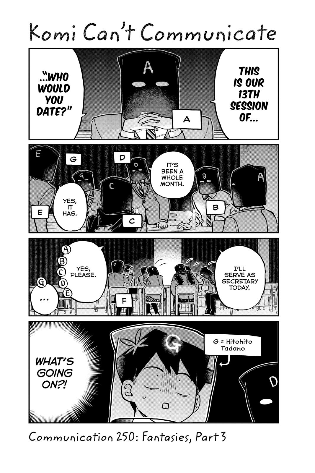 Read Komi Can't Communicate Manga Online