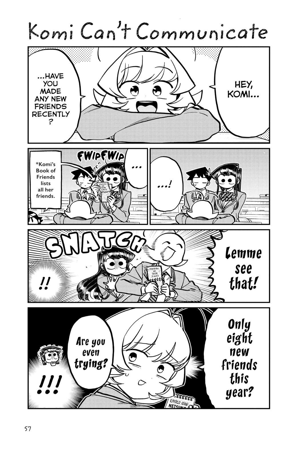 Read Komi Can't Communicate Manga Online