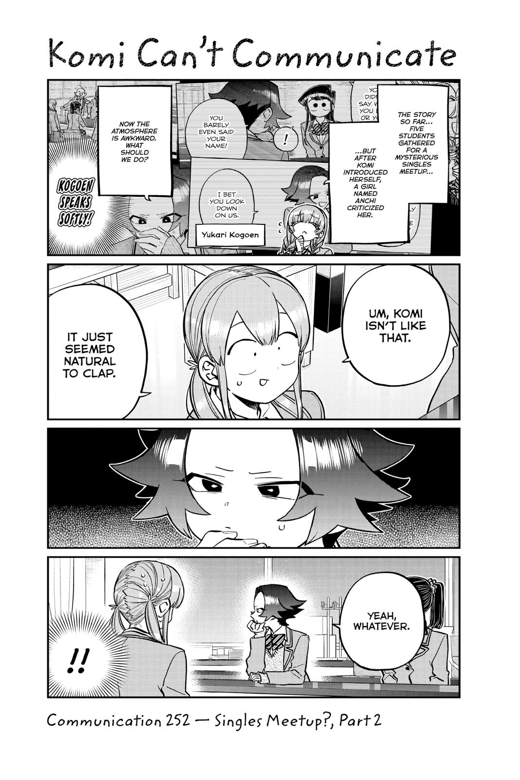 Read Komi Can't Communicate Manga Online