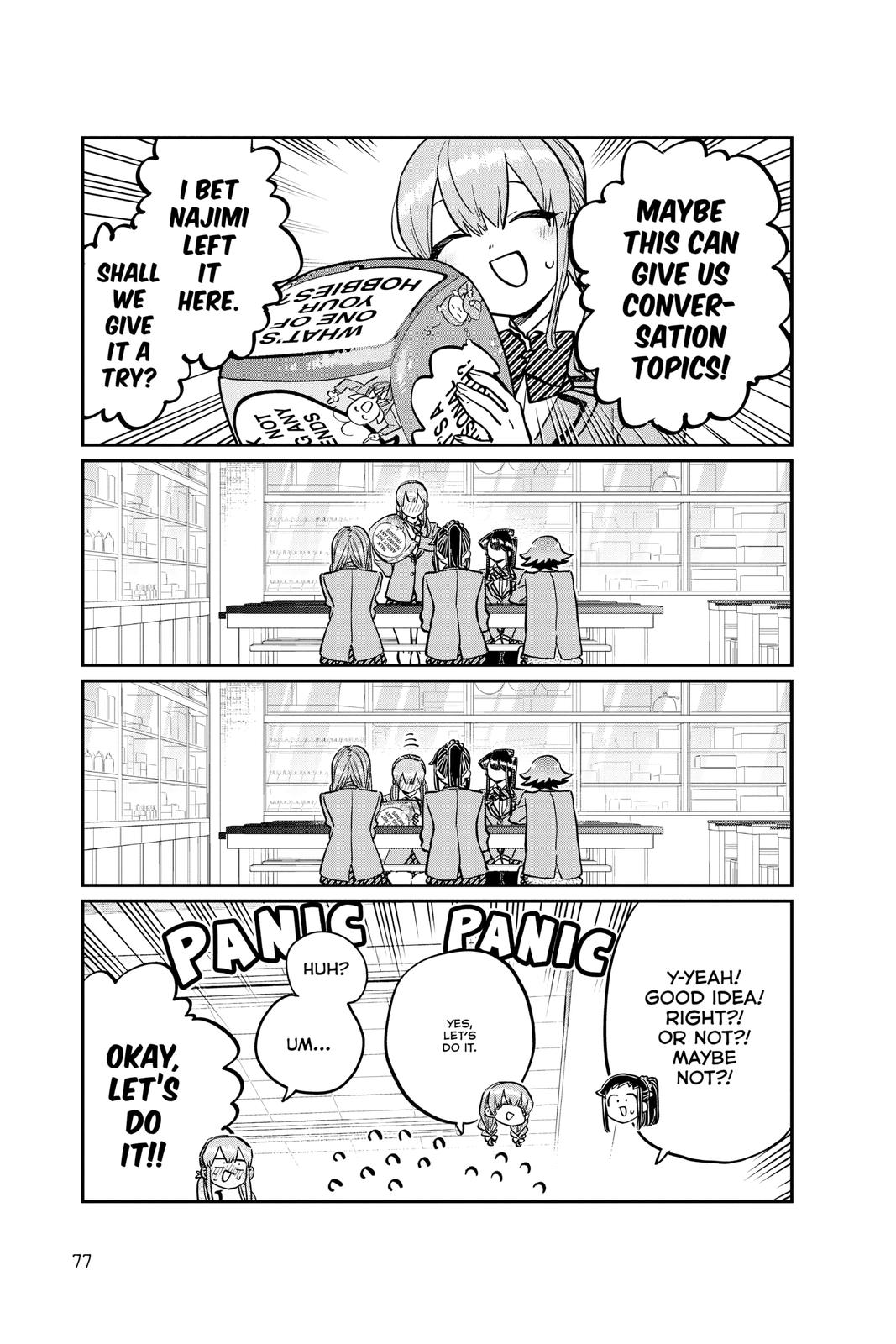 Read Komi Can't Communicate Manga Online