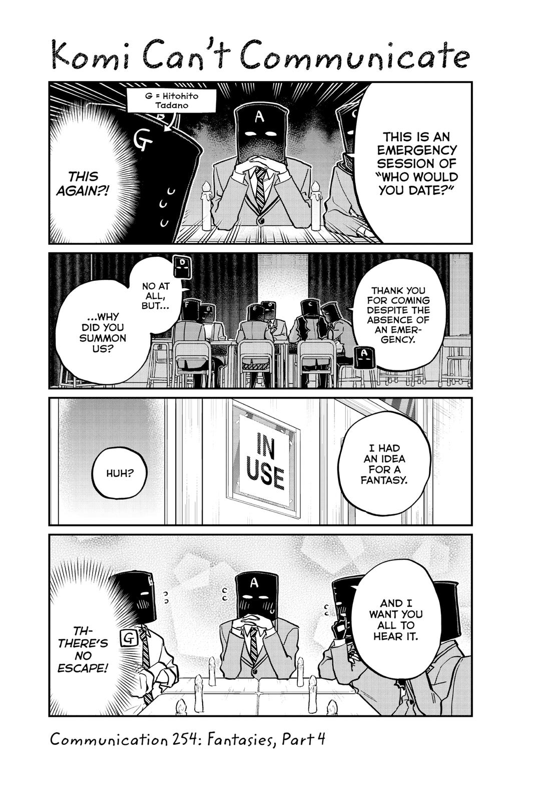 Read Komi Can't Communicate Manga Online