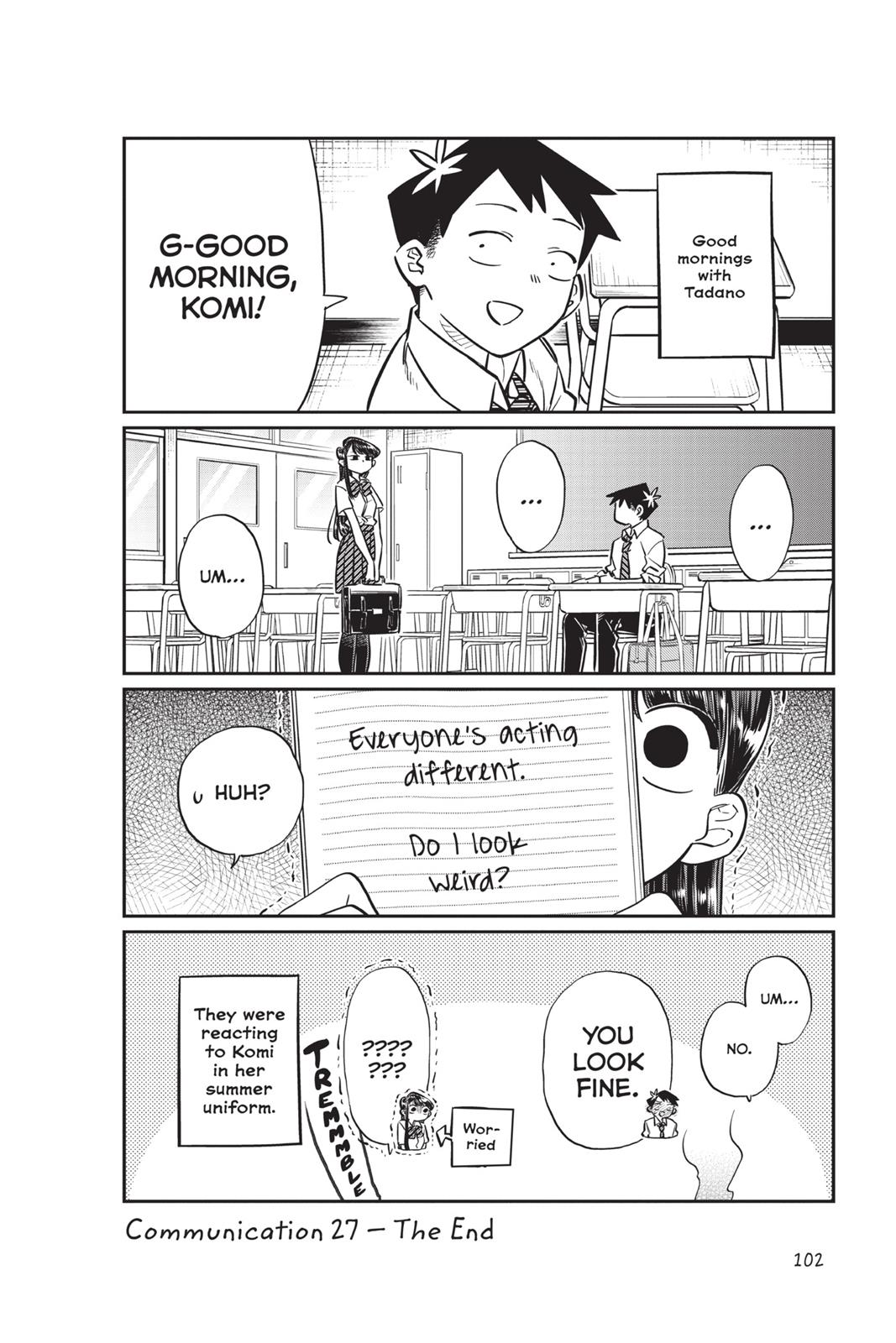 Read Komi Can't Communicate Manga Online