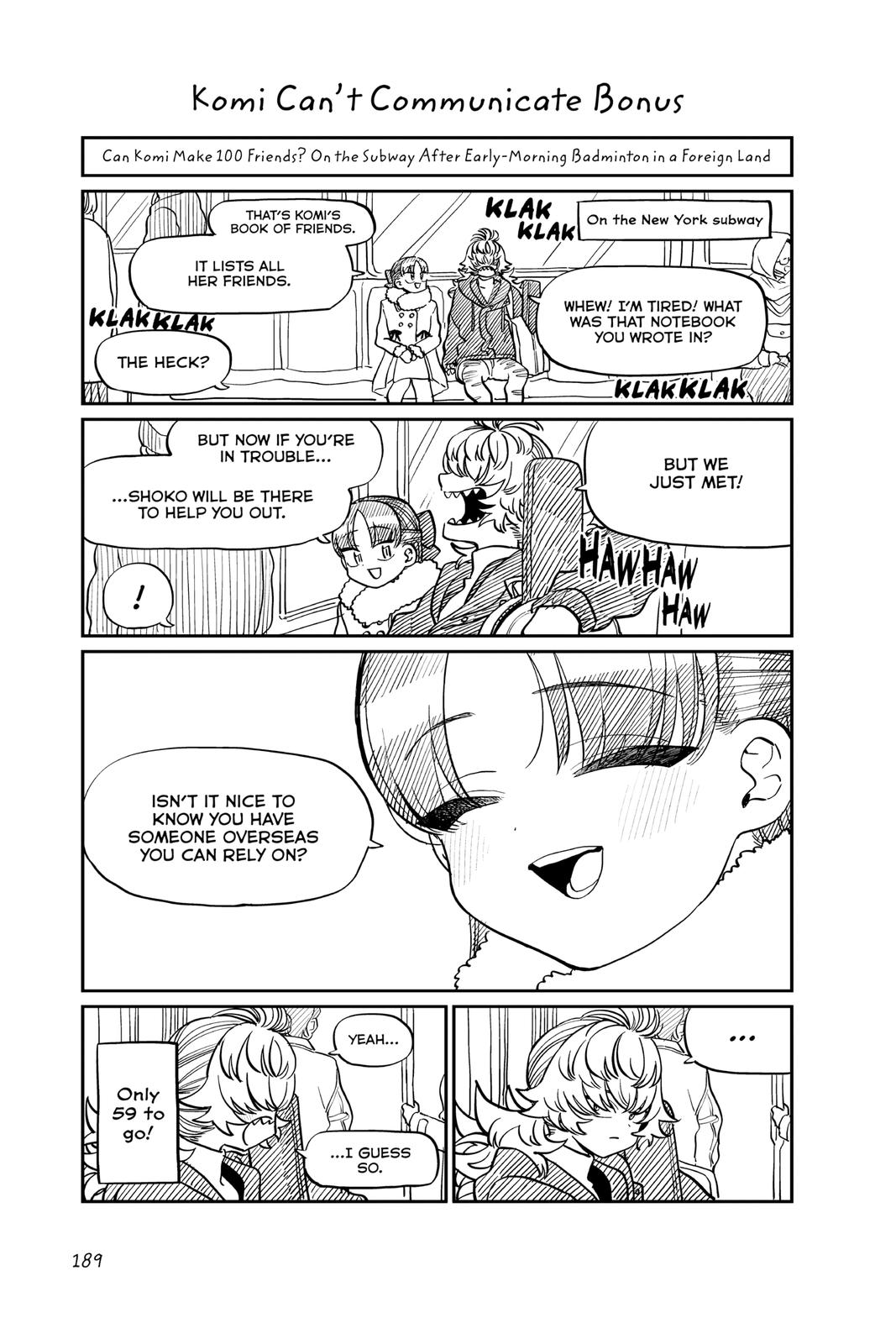 Read Komi Can't Communicate Manga Online