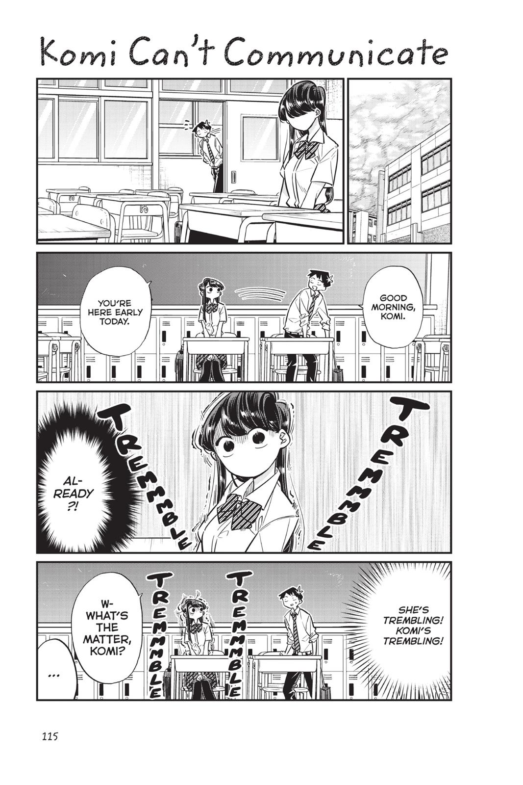 Read Komi Can't Communicate Manga Online