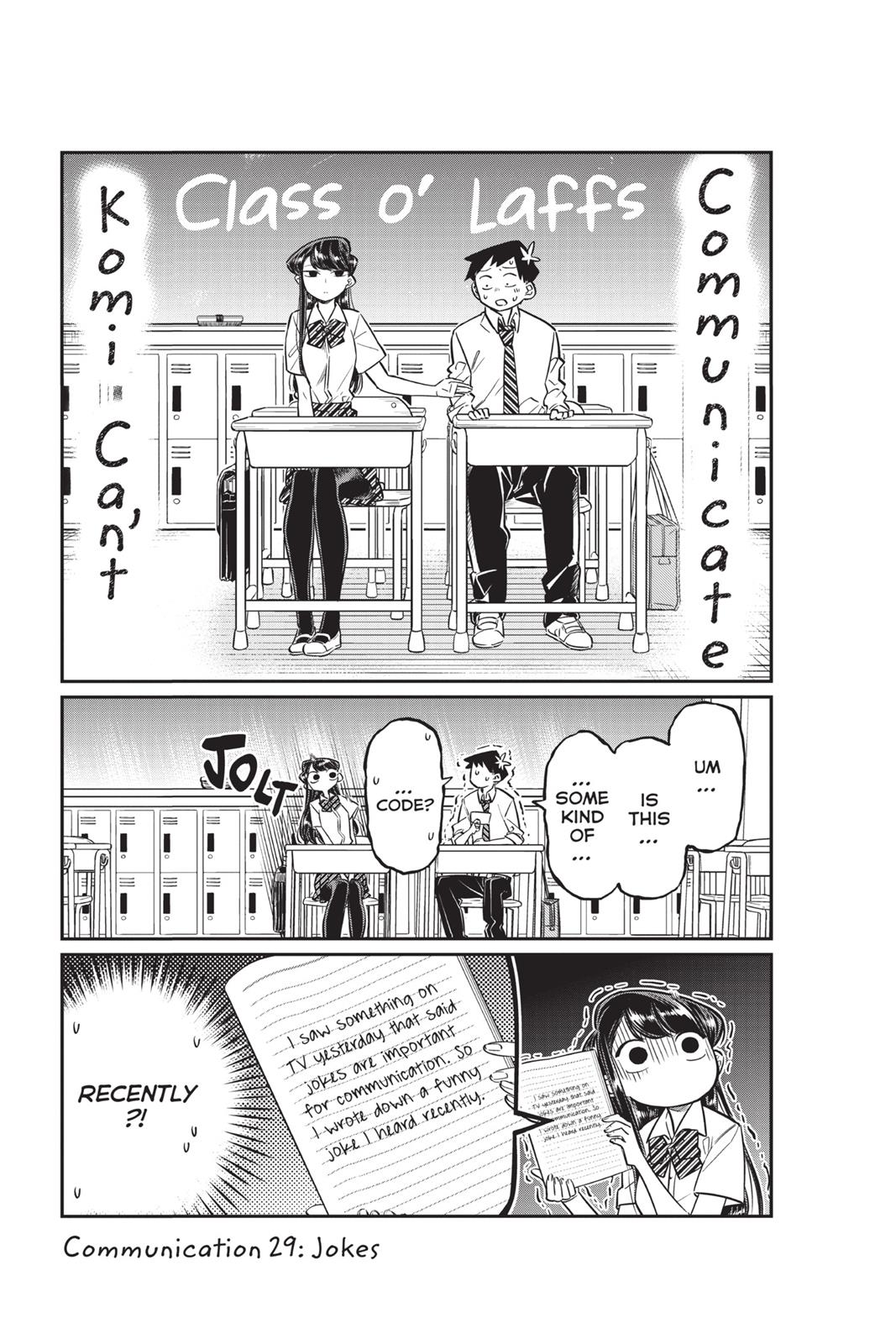 Read Komi Can't Communicate Manga Online