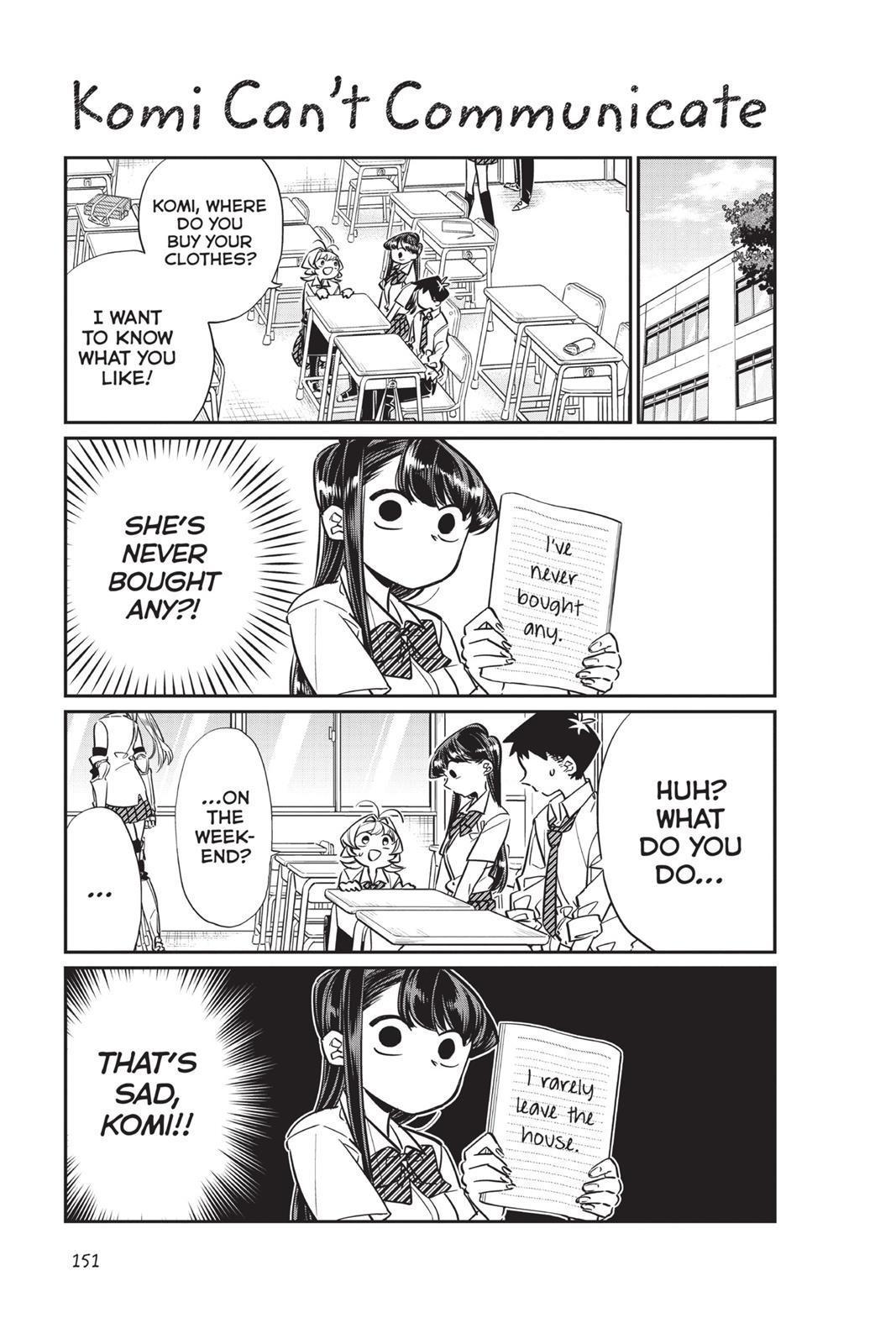 Read Komi Can't Communicate Manga Online