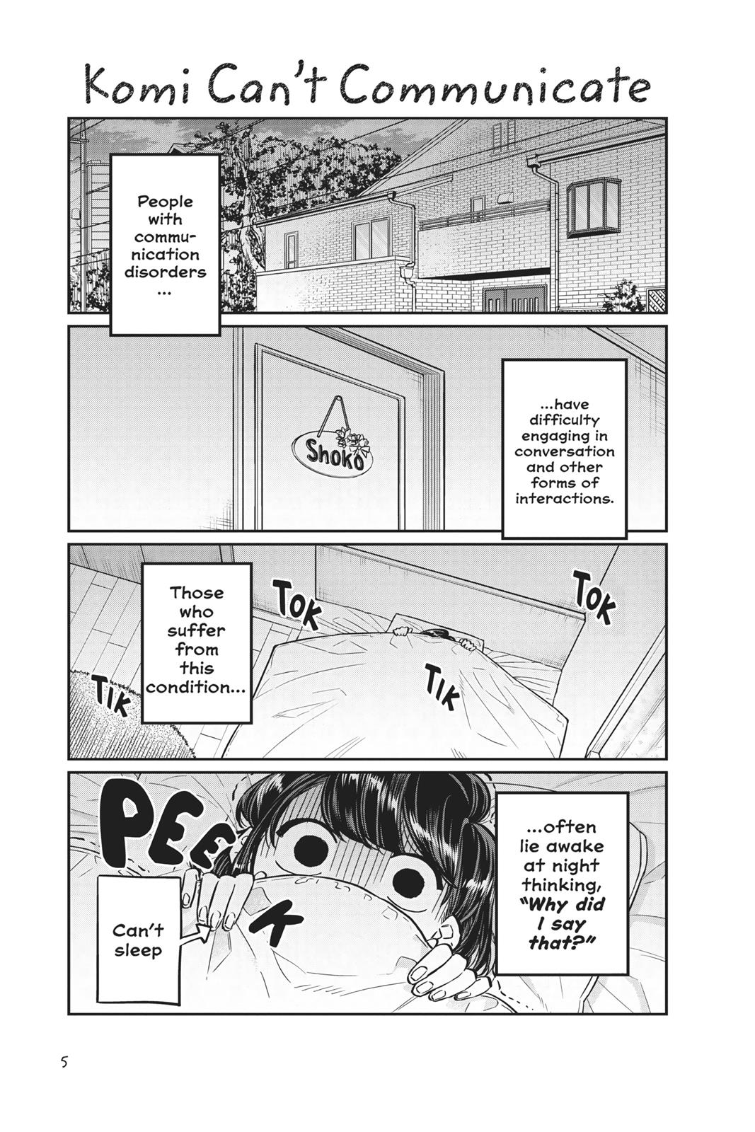 Read Komi Can't Communicate Manga Online