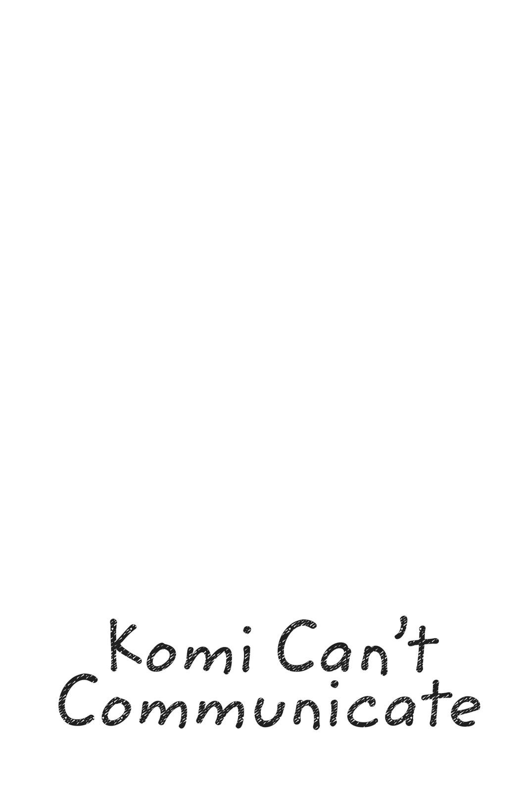 Read Komi Can't Communicate Manga Online