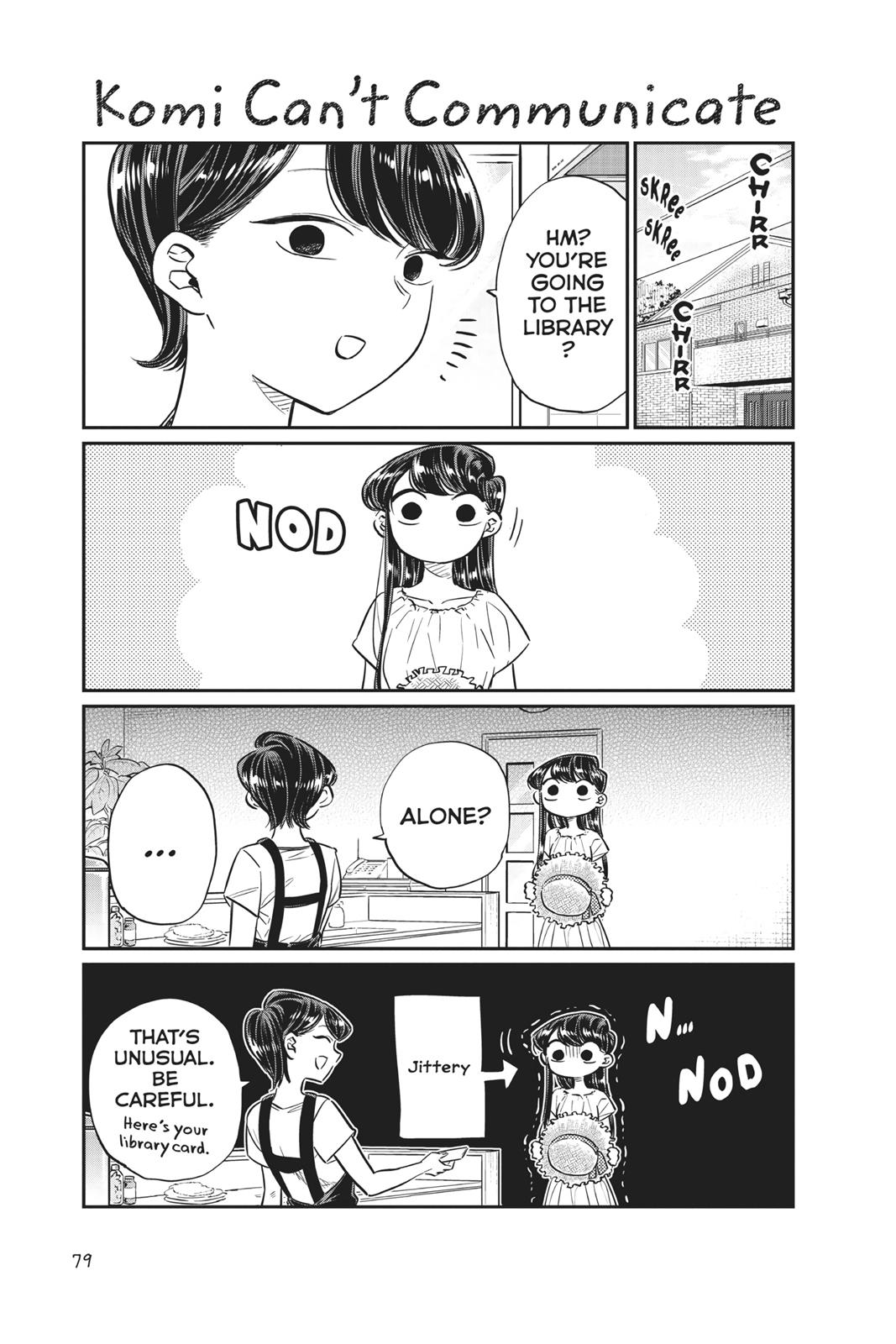 Read Komi Can't Communicate Manga Online
