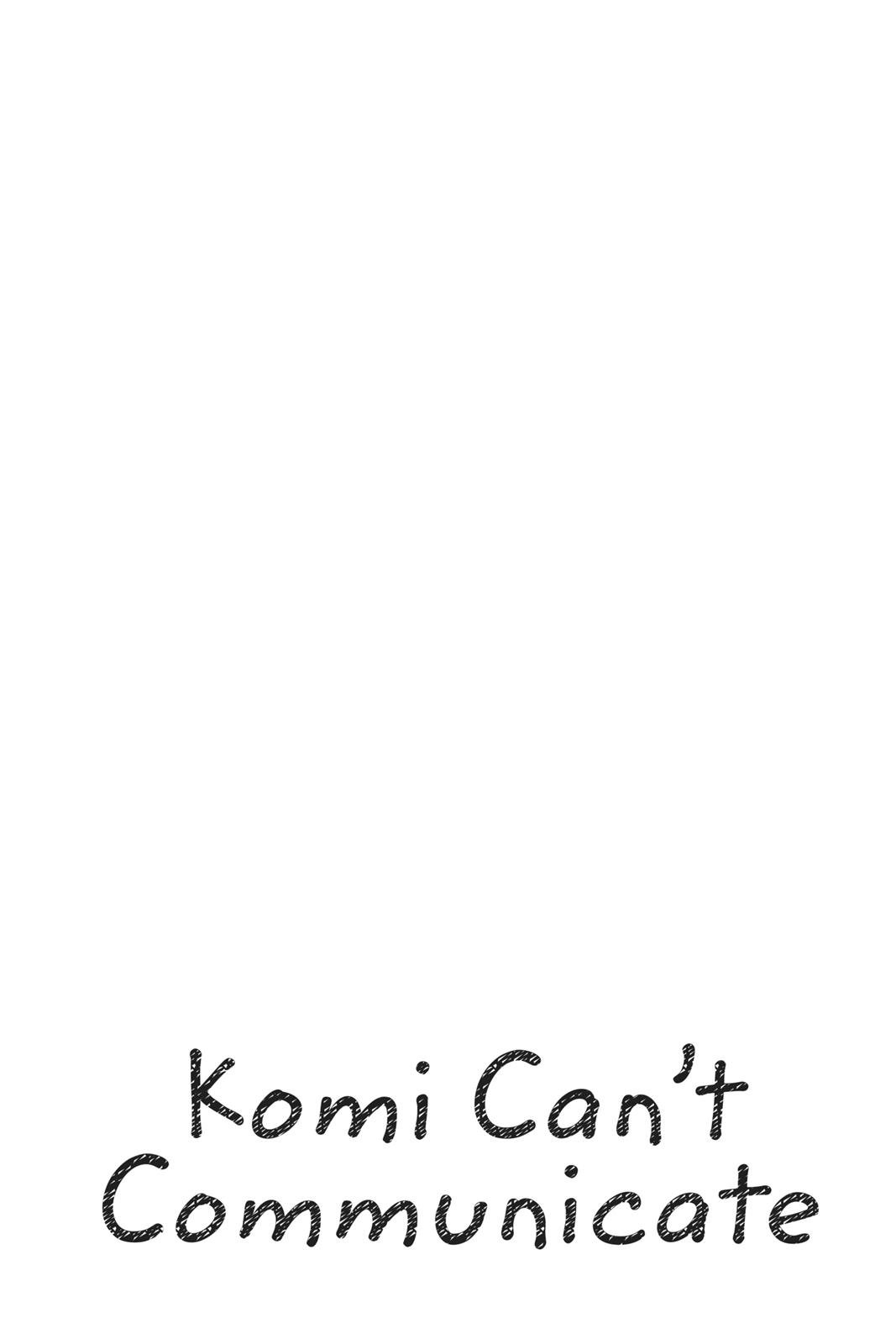 Read Komi Can't Communicate Manga Online