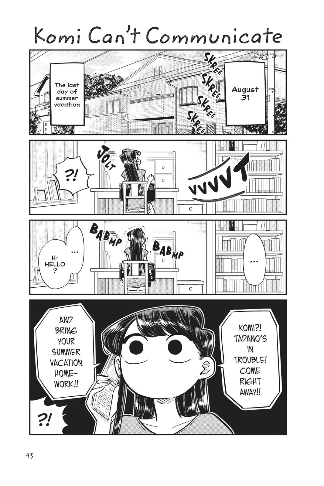 Read Komi Can't Communicate Manga Online