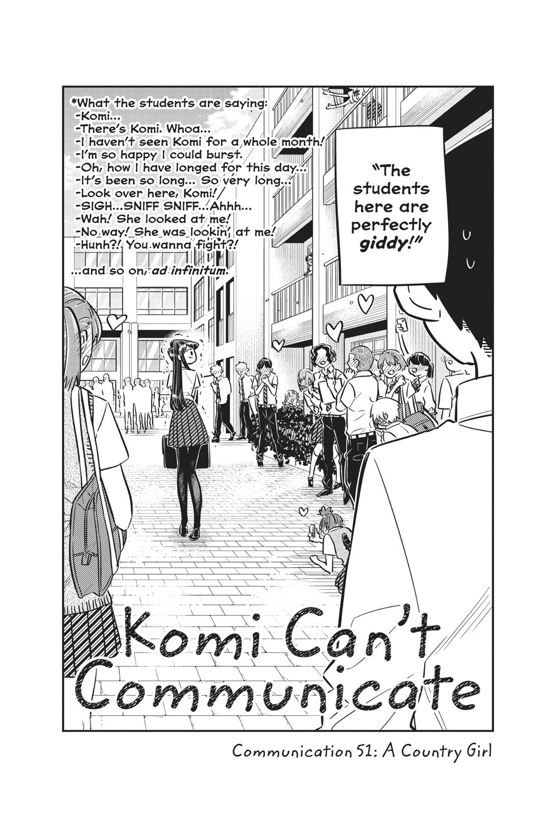 Read Komi Can't Communicate Manga Online