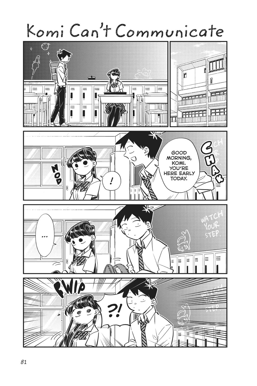 Read Komi Can't Communicate Manga Online