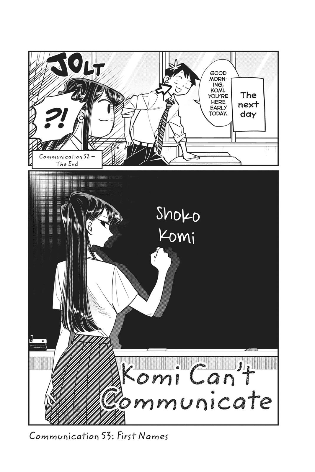 Read Komi Can't Communicate Manga Online