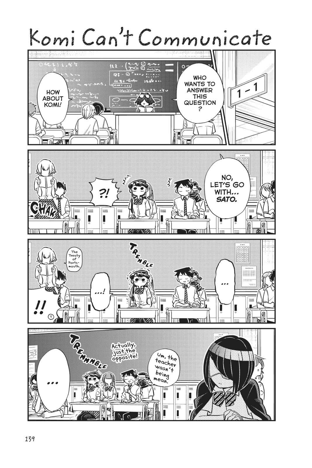 Read Komi Can't Communicate Manga Online