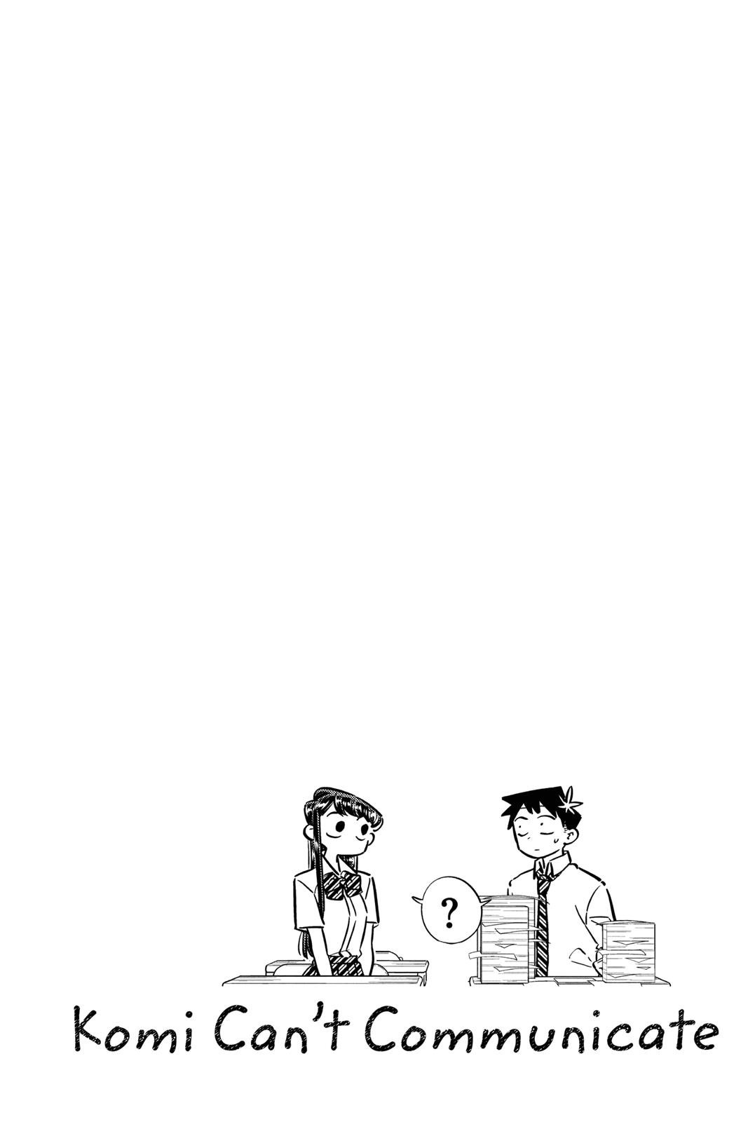 Read Komi Can't Communicate Manga Online