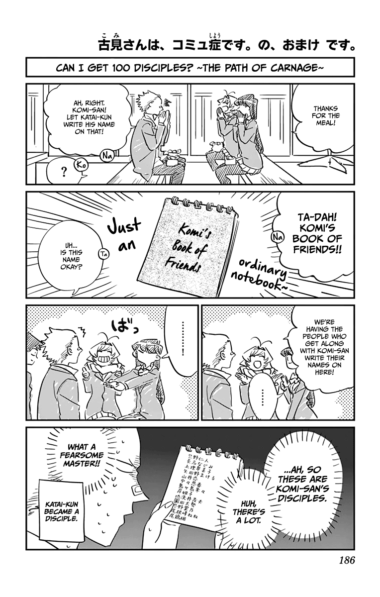 Read Komi Can't Communicate Manga Online