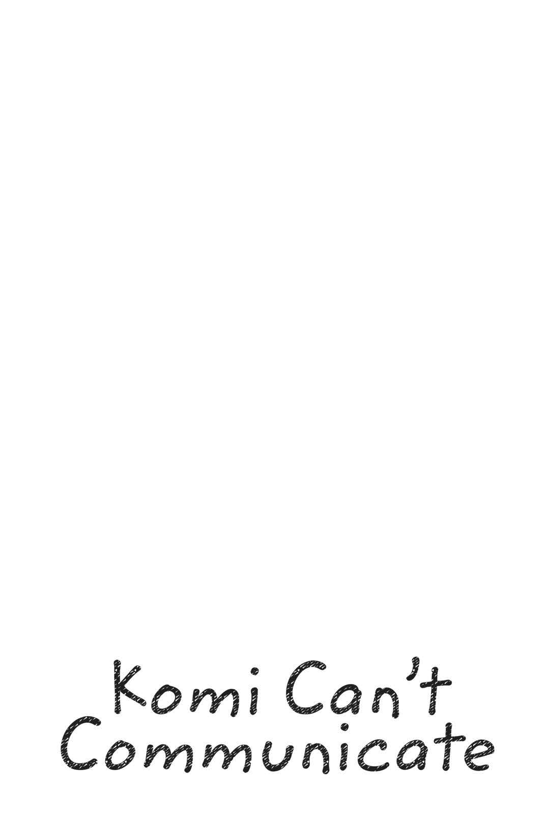 Read Komi Can't Communicate Manga Online