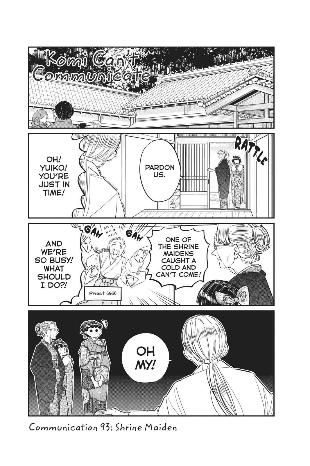 Read Komi Can't Communicate Manga Online