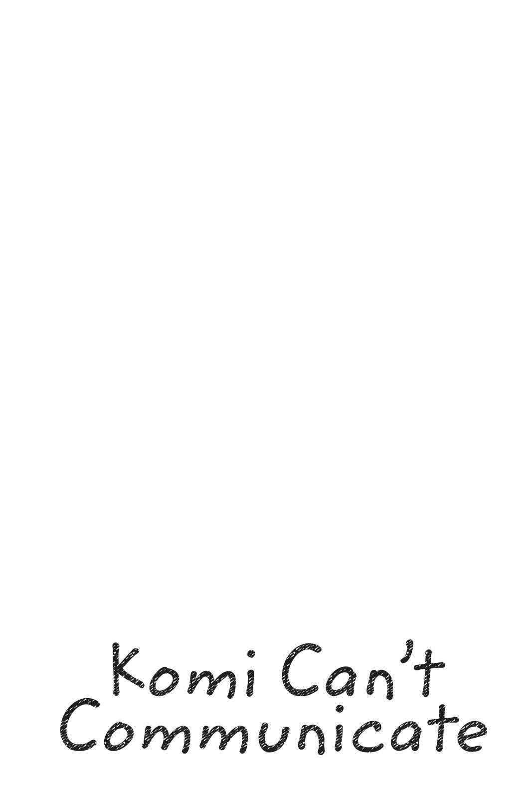 Read Komi Can't Communicate Manga Online