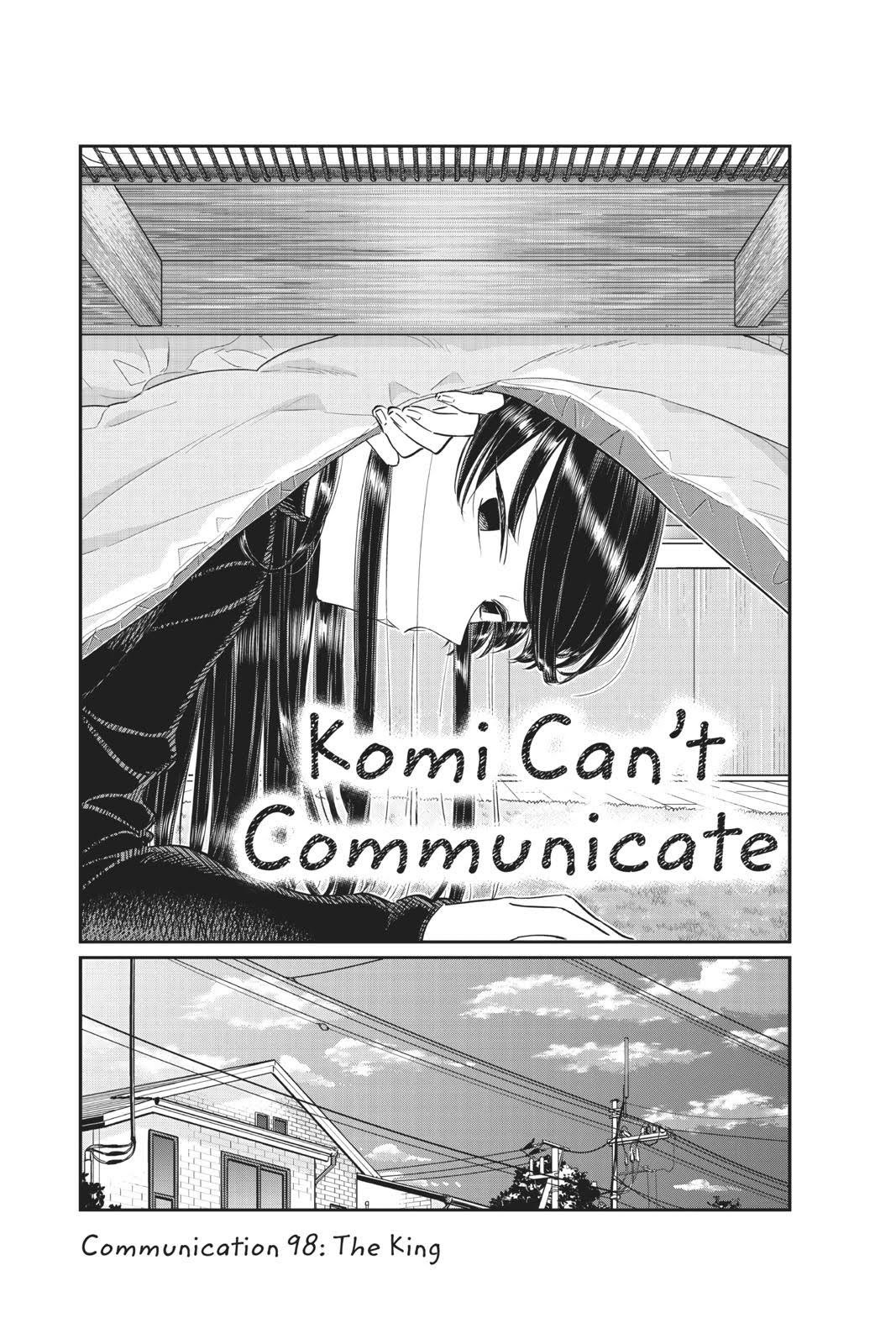 Read Komi Can't Communicate Manga Online