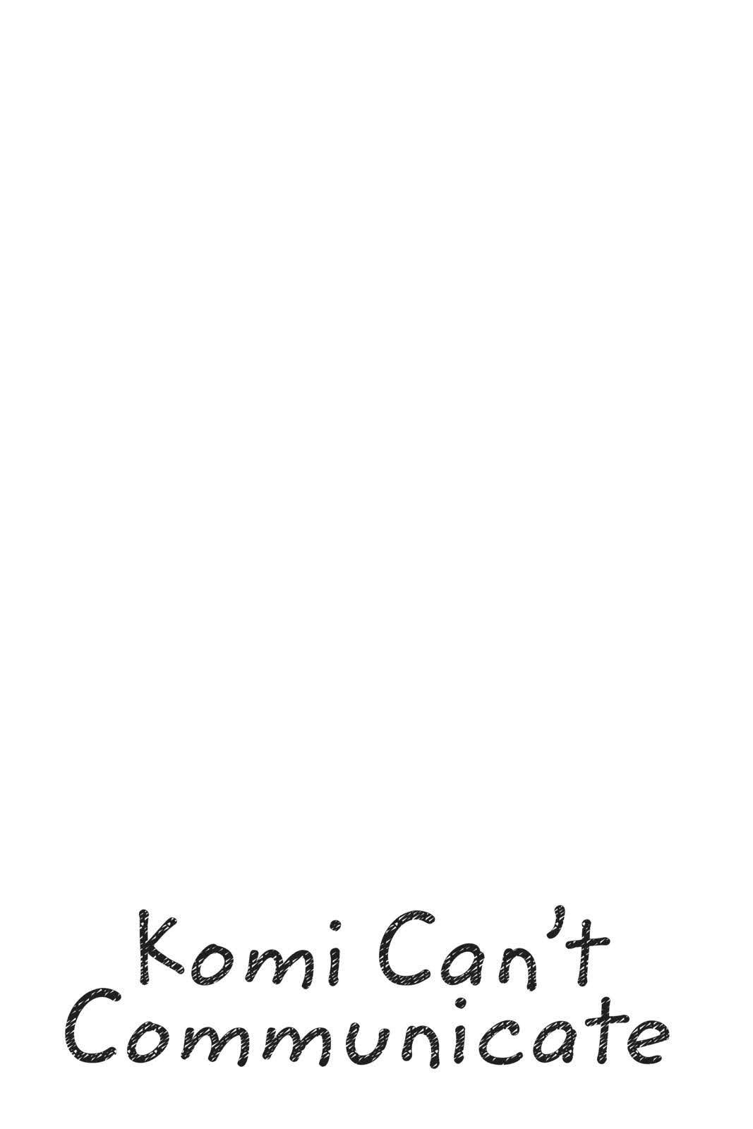 Read Komi Can't Communicate Manga Online