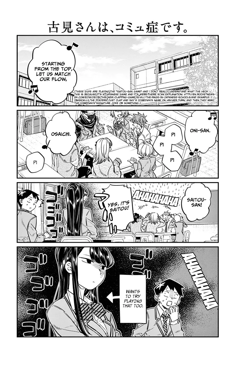 Read Komi-San Wa Komyushou Desu Manga Online