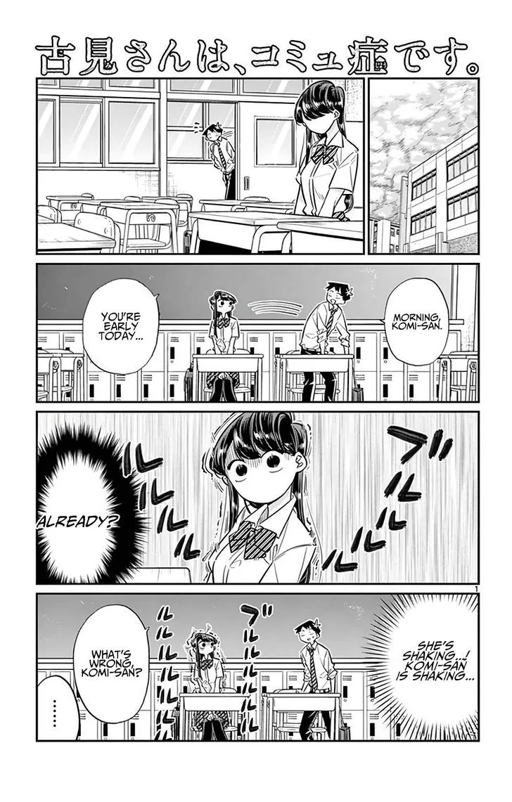 Read Komi-San Wa Komyushou Desu Manga Online