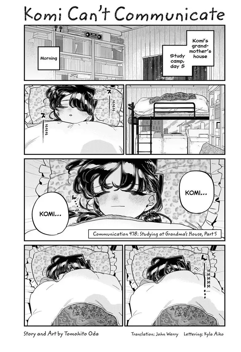 Read Komi-San Wa Komyushou Desu Manga Online