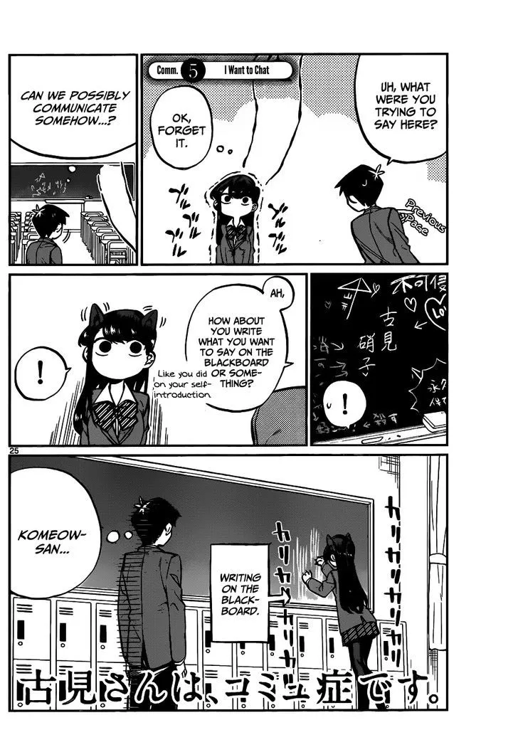 Read Komi-San Wa Komyushou Desu Manga Online